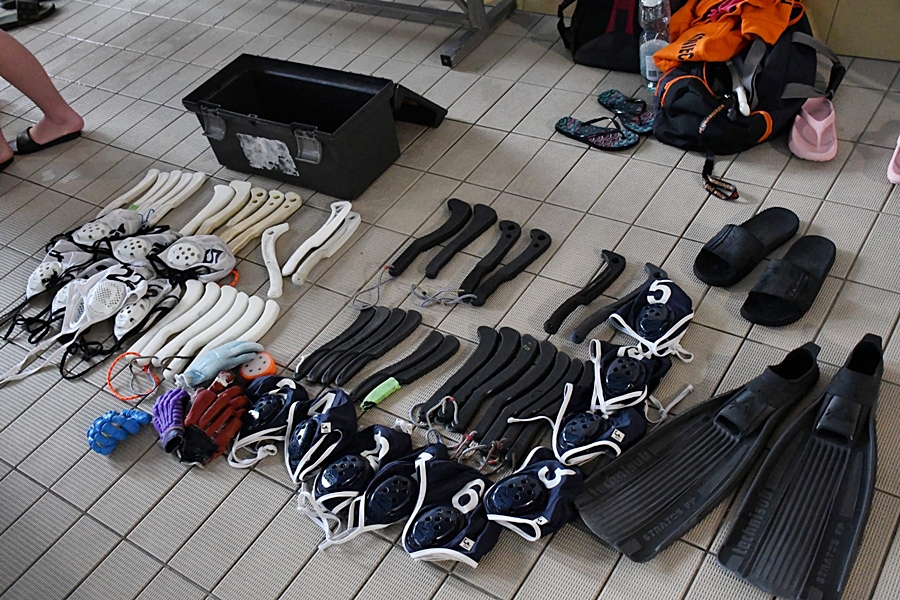 Hokej pod wodą Walenie Siemianowice Śląskie Finał WOŚP w Rudzie Śląskiej 25 I 2026